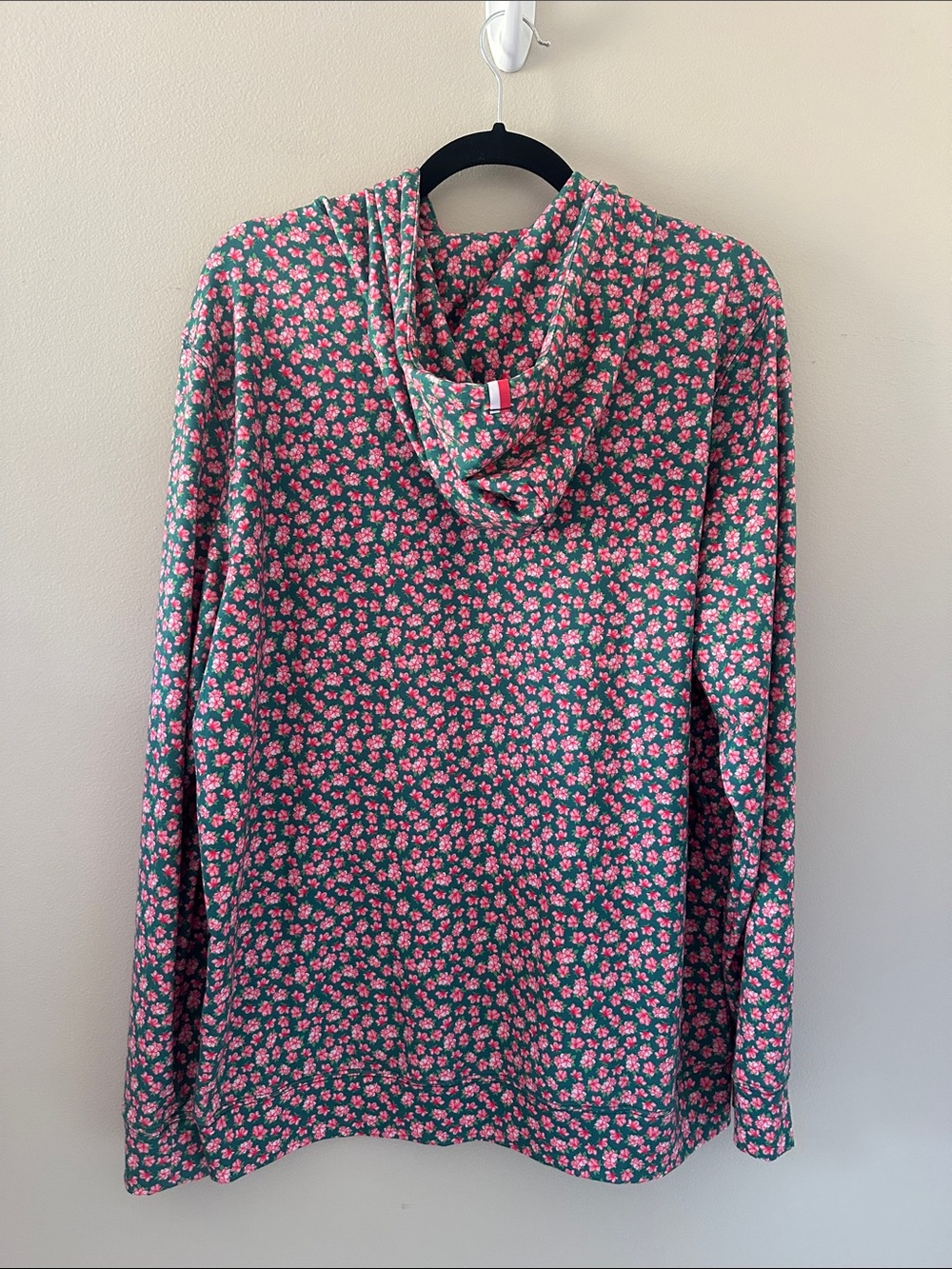 Rhoback Men’s The Azalea Hoodie Sz Medium Golf Activewear Floral Comfy Preppy - Picture 4 of 10